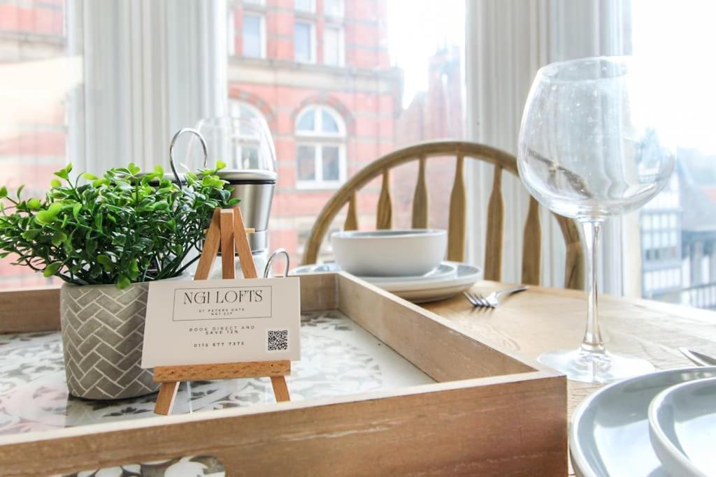 Spacious City Centre Lace Market Apartment Nottingham Bagian luar foto